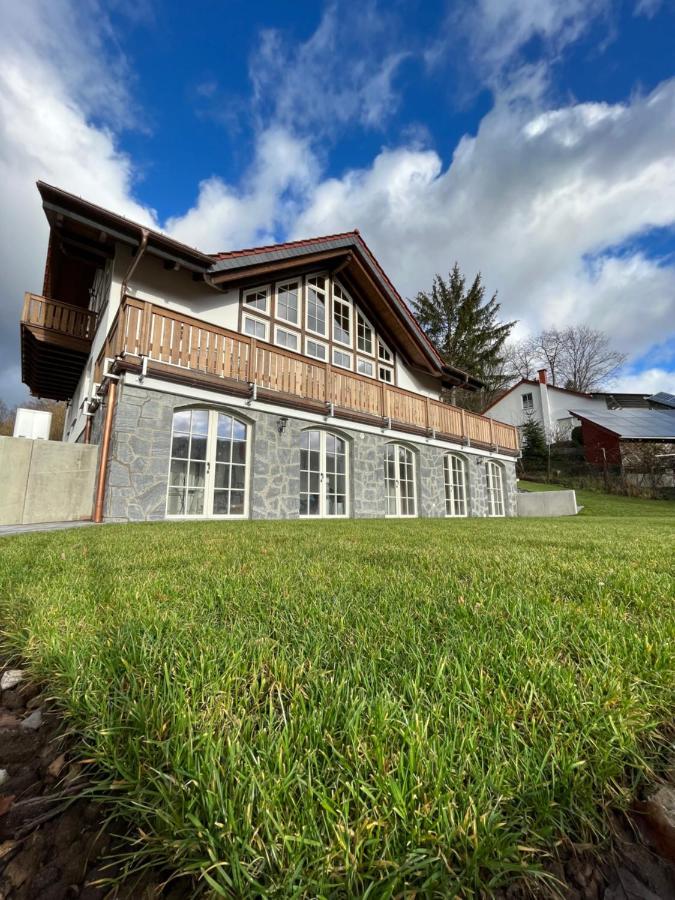 Ferienwohnung Blick Thyratal Obergeschoss Stolberg  ภายนอก รูปภาพ