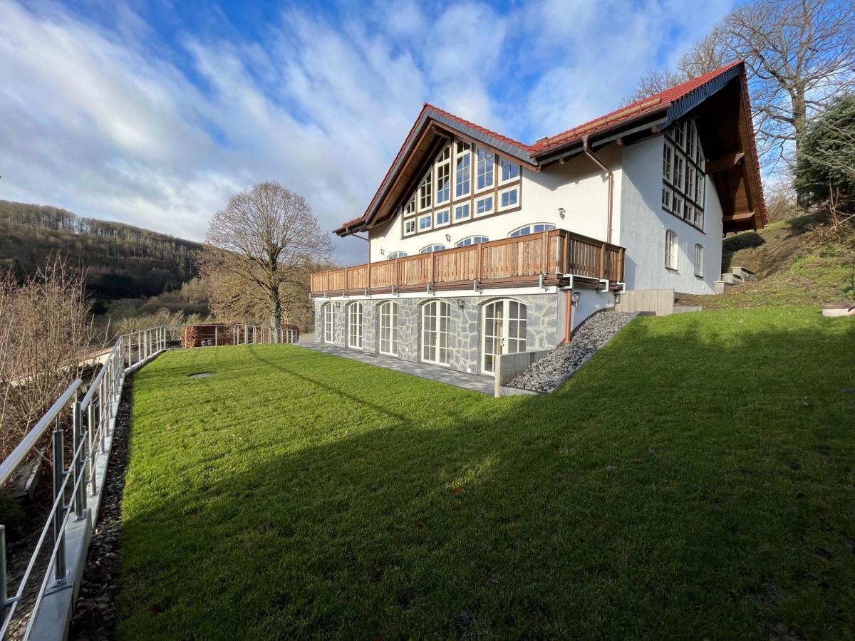 Ferienwohnung Blick Thyratal Obergeschoss Stolberg  ภายนอก รูปภาพ