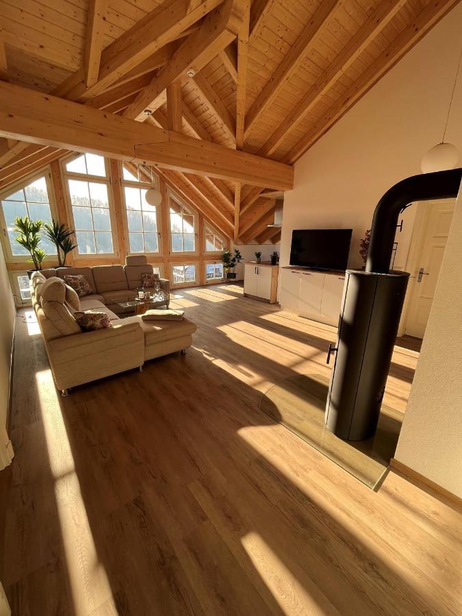 Ferienwohnung Blick Thyratal Obergeschoss Stolberg  ภายนอก รูปภาพ
