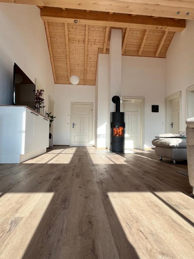 Ferienwohnung Blick Thyratal Obergeschoss Stolberg  ภายนอก รูปภาพ