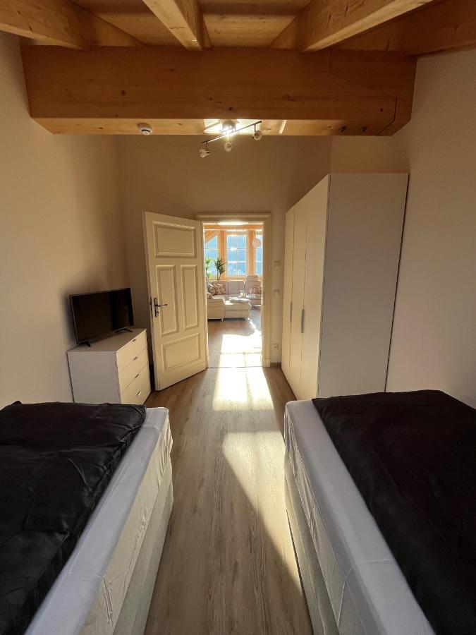 Ferienwohnung Blick Thyratal Obergeschoss Stolberg  ภายนอก รูปภาพ
