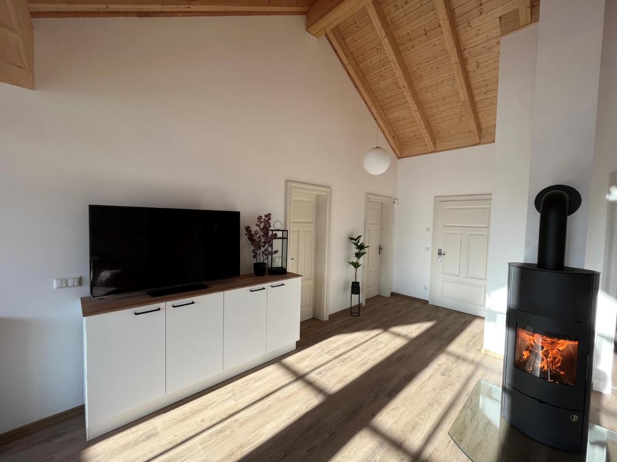 Ferienwohnung Blick Thyratal Obergeschoss Stolberg  ภายนอก รูปภาพ