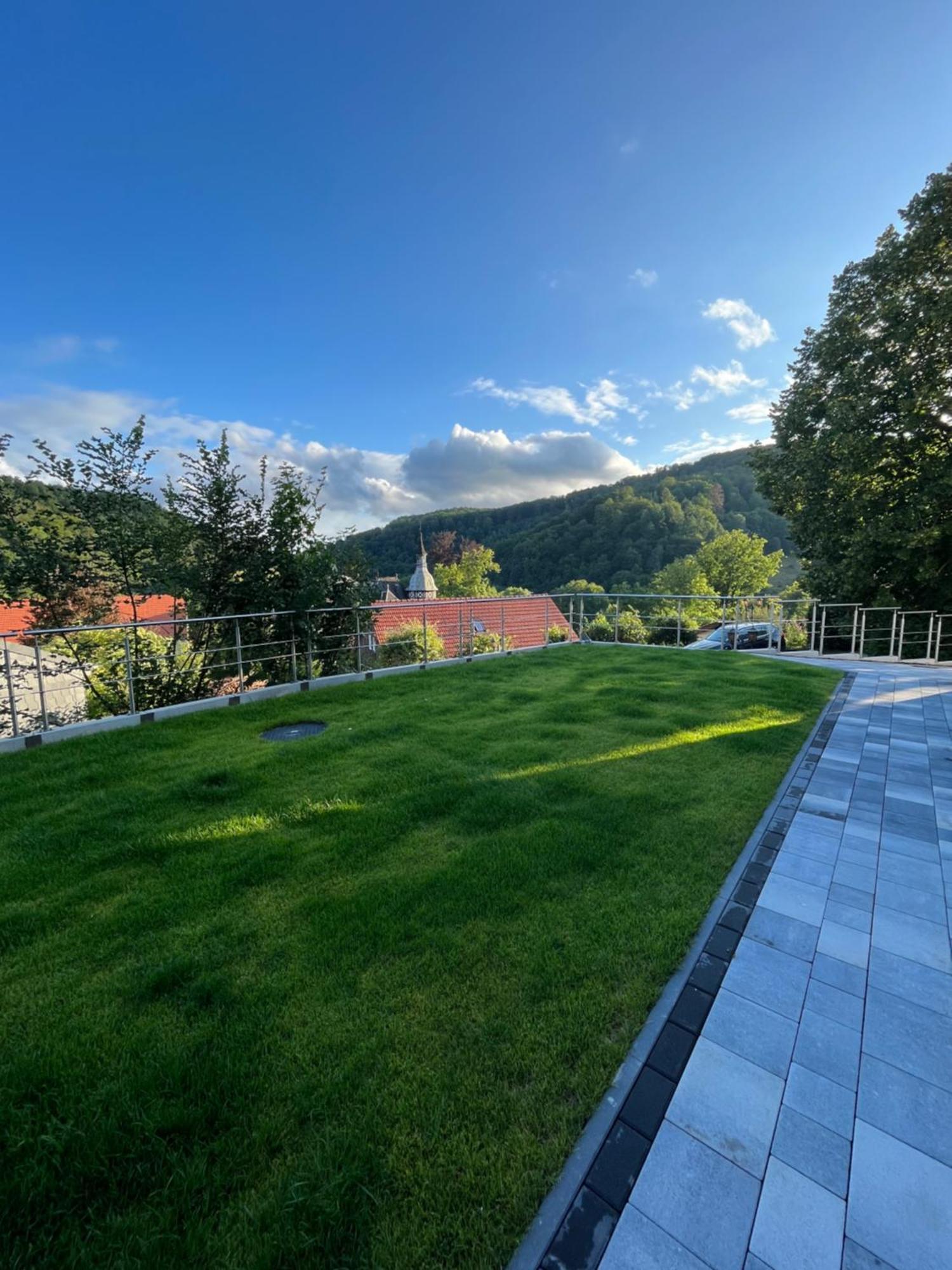 Ferienwohnung Blick Thyratal Obergeschoss Stolberg  ภายนอก รูปภาพ